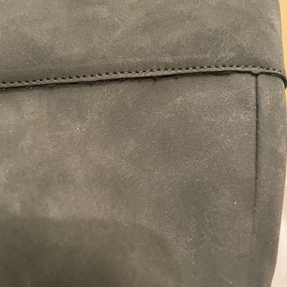 Grey Suede Riding boots - Picture 2 of 5